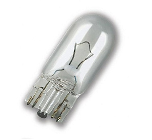 Лампа 12V W2W (W2.1*9.5d) 12V Osram