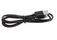 Кабель USB-Lightning для iPhone/PVC/black/1m/REXANT