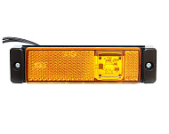 Фонарь габаритный LED 12-24V желтый 2-диода