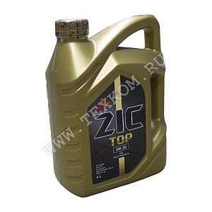 Масло моторное ZIC TOP SN/CF 5W30 синт. 4л