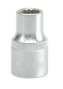 Головка торцевая 11 1/2" CV короткая 12 гранная YATO