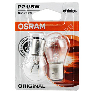 Лампа 12V двухконтактная P21/5W (BAY 15d) 12V 2(шт) Osram