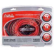 Комплект кабелей для подключения усилителя AURA AMP-2404