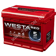 Аккумуляторная батарея WESTA RED 6СТ74VLR обр 760А 276х175х190