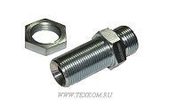 Переходник BSPP(Ш)3/4"-BSPP(Ш)3/4" удлиненный