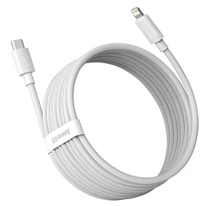 Кабель USB Type C/ Iphone 1.5м white BASEUS