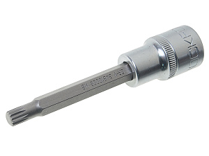 Головка-бита SPLINE М8 1/2"(L-100мм) ROCKFORCE