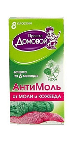 Пластины от моли ДОМОВОЙ Хвоя 8шт