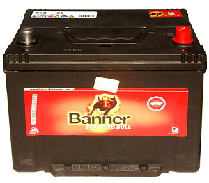 Аккумуляторная батарея BANNER STARTING BULL 6СТ80з обр Австрия 269х174х225