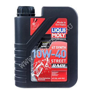 Масло моторное LIQUI MOLY мото 4Т 10W40 1л синт.