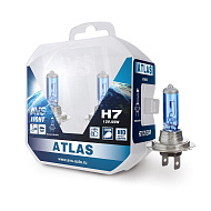 Лампа 12V H7 (55) PX26d 12V AVS ATLAS PB/5000К Plastic box-2шт.