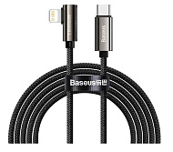 Кабель Baseus Legend Series Elbow Fast Charging Data Cable Type-C to iP PD 20w 1m black