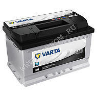 Аккумуляторная батарея VARTA 6СТ70з обр.низк. Black E9 278х175х175 (ETN-570 144 064)