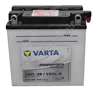 Аккумуляторная батарея VARTA МОТО 7 FP +элек. 12N7-3B(YB7L-B) 136х76х134 (ETN-507 012 004)