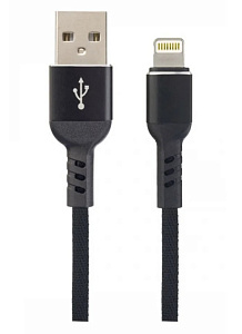 Кабель для iPhone USB - 8 PIN (Lightning) черный 1м. Perfeo