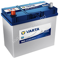 Аккумуляторная батарея VARTA 6СТ45з прям. BLUE B34 238х129х227 (ETN-545 158 033)