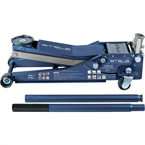 Домкрат подкатной гидравлический 3т 75-515мм быстр.подъем LOW PROFILE QUICK LIFT проф STELS