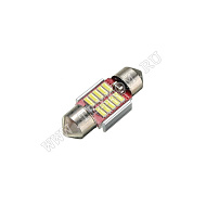 Лампа 12V C021 T11 (SV8,5/8)CANBUS 10SMD 4014 31 мм,блистер 2 шт.(белый)