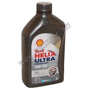 Масло моторное SHELL HELIX PROFESSIONAL ULTRA AG 5W30 1л синт.