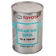 Жидкость для дифференциалов TOYOTA GEAR OIL SUPER 75W90 GL-5 1л