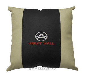 Подушка GREAT WALL экокожа