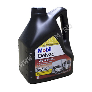 Масло моторное MOBIL DELVAC CITY LOG M 5W30 4л