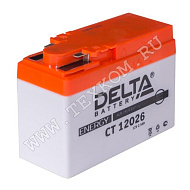 Аккумуляторная батарея DELTA CT 6СТ-2,5 114х49х86