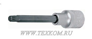 Головка торцевая SPLINE 1/2" х M14 100мм АвтоDело Prof 39204