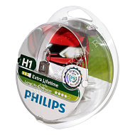 Лампа 12V H1 (55) P14.5s LONG LIFE ECO VISION (2шт) 12V Philips