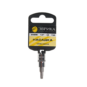 Насадка 1/4" TORX T25 ЭВРИКА