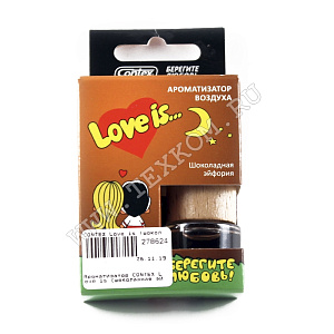 Ароматизатор CONTEX Love is (шоколадная эйфория) бутылка 8мл