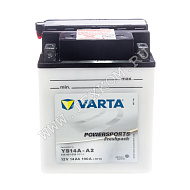 Аккумуляторная батарея VARTA МОТО14 FP +элек. YB14A-A2 135х90х177 (ETN-514 401 019)