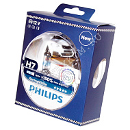 Лампа 12V H7 (55) PX26d+150% RACING VISION (2шт) 12V Philips