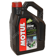 Масло моторное MOTUL SNOWPOWER ESTER 2такт. 4л п/синт.