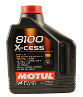 Масло моторное MOTUL 8100 X-CESS 5W40 2л синт.