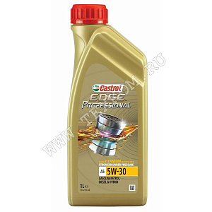 Масло моторное CASTROL EDGE PROFESSIONAL A5 5W30 1л синт.