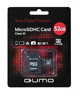 Карта памяти QUMO microSDHC 32GB Class 10