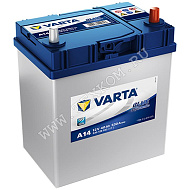 Аккумуляторная батарея VARTA 6СТ40з BD обр,яп.кл.187х127х227 (С)