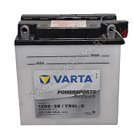 Аккумуляторная батарея VARTA МОТО 9 FP +элек. 12N9-3B(YB9L-B) 136х76х140 (ETN-509 015 008)