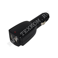 Зарядное устройство в прикуриватель 2xUSB (АЗУ) (5V, 1 000mA) REXANT