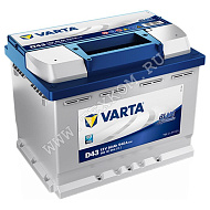 Аккумуляторная батарея VARTA 6СТ60з BD прям.242х175х190 (Акция)