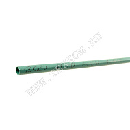 Трубка термоусадочная 3.0 / 1.5 мм 1м зеленая REXANT