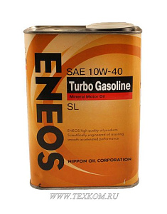 Масло моторное ENEOS/MITSUBISHI TURBO SL 10W40 0,94л.мин.(остатки)