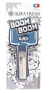 Ароматизатор AURA FRESH BOOM BOOM Black