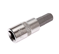 Головка торцевая HEX 1/4" х H6 37мм JTC