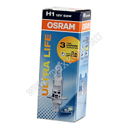 Лампа 12V H1 (55) P14.5s ULTRA LIFE 12V Osram