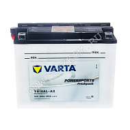 Аккумуляторная батарея VARTA МОТО16 FP +элек. YB16AL-A2 205х72х164 (ETN-516 016 012)