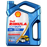 Масло моторное SHELL RIMULA Light Duty LD5 Extra 10W40 4л