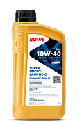 Масло моторное ROWE HIGHTEC Super Leichtlauf HC-O 10W40 1л п/синт.