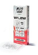 Лампа AVS Vegas 12V.W1,2W(W2.1x4,6d)